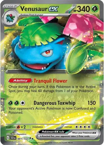 Venusaur ex - 001/142 - Stellar Crown
