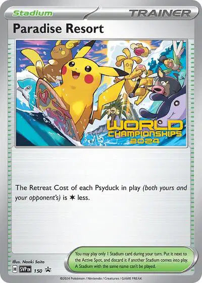 Paradise Resort - 150 - World Championships 2024 - Scarlet & Violet Promo
