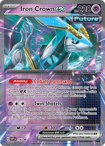 Iron Crown ex - 146 - Scarlet & Violet Promo