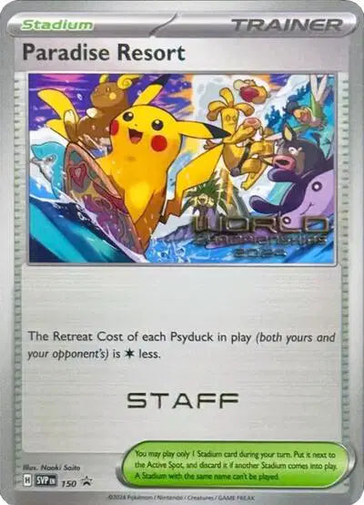 Paradise Resort - 150 - Staff - World Championships 2024 - Scarlet & Violet Promo