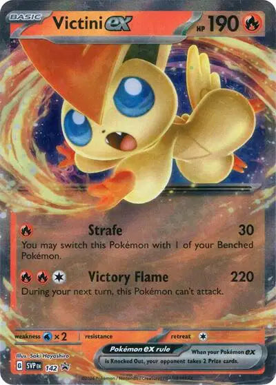 Victini ex - 142 - Scarlet & Violet Promo