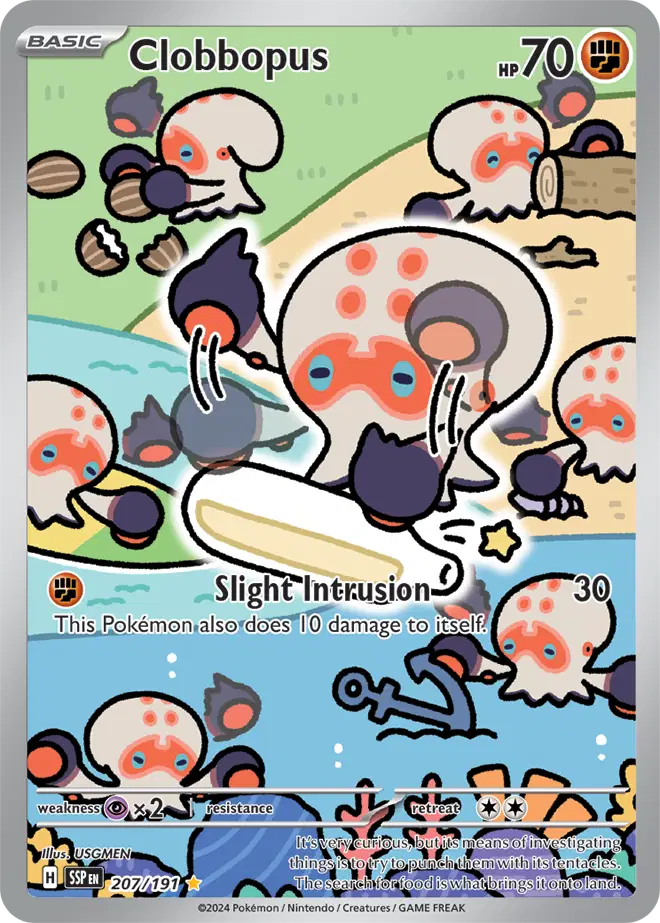 Clobbopus - 207/191 - Surging Sparks