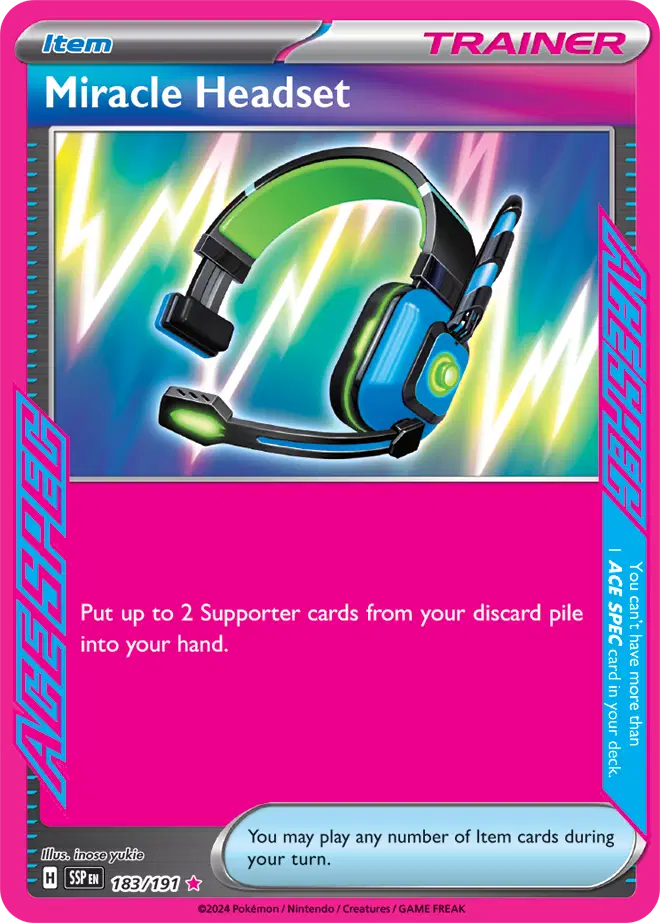 Miracle Headset - 183/191 - Surging Sparks