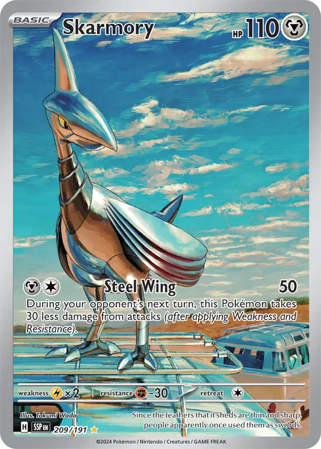 Skarmory - 209/191 - Surging Sparks