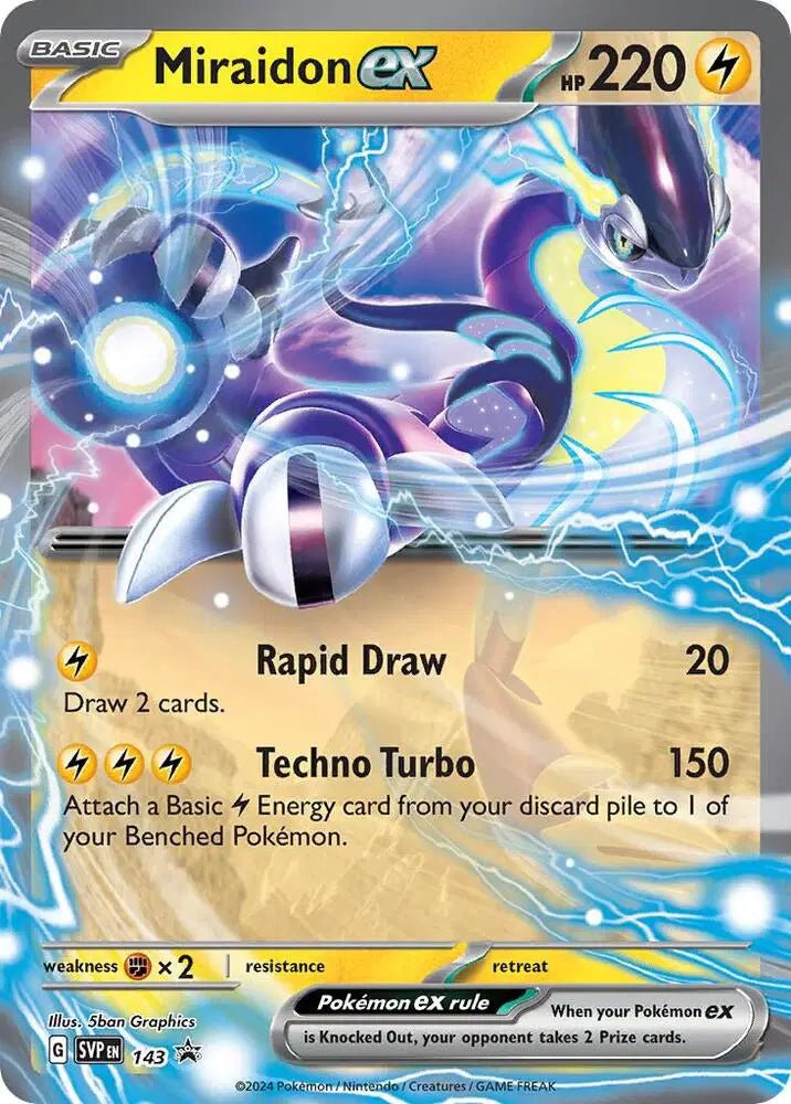 Miraidon ex - 143 - Scarlet & Violet Promo