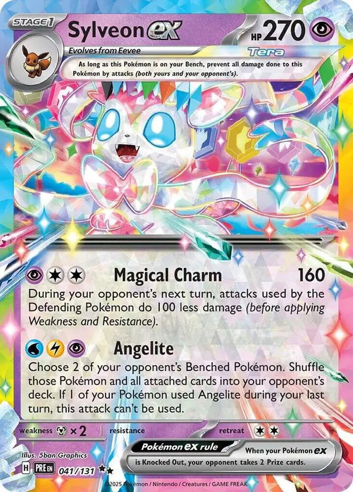 Sylveon ex - 041/131 - Prismatic Evolutions
