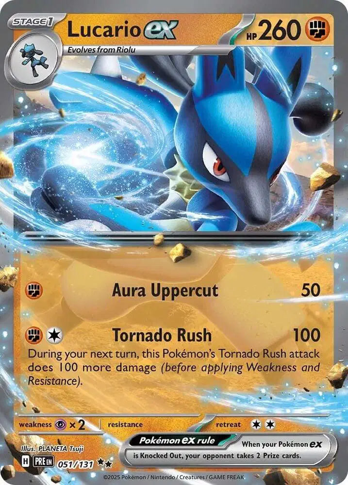 Lucario ex - 051/131 - Prismatic Evolutions