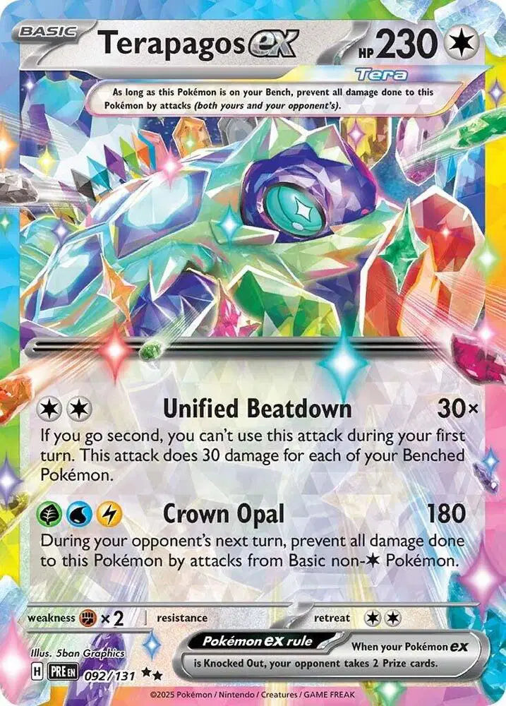 Terapagos ex - 092/131 - Prismatic Evolutions