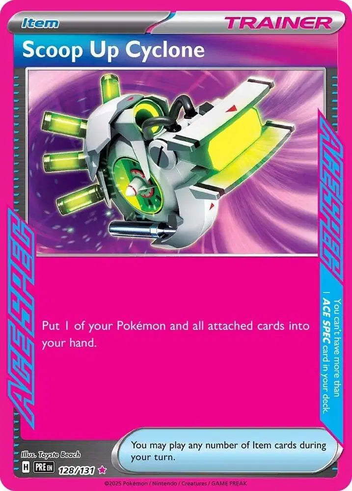 Scoop Up Cyclone - 128/131 - Prismatic Evolutions