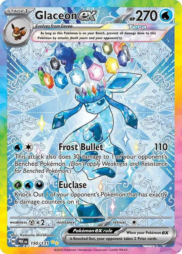 Glaceon ex - 150/131 - Prismatic Evolutions