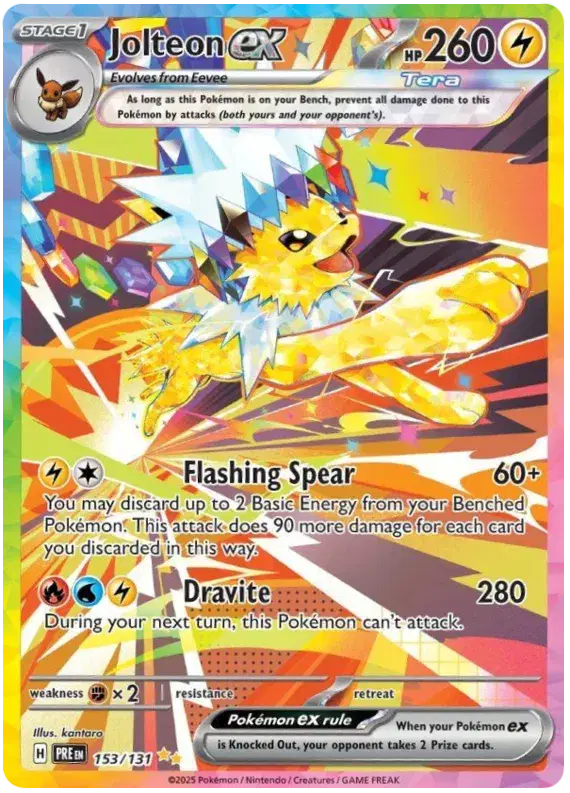Jolteon ex - 153/131 - Prismatic Evolutions