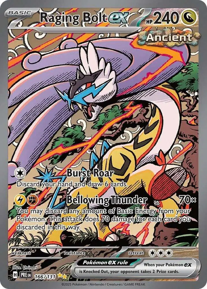 Raging Bolt ex - 166/131 - Prismatic Evolutions
