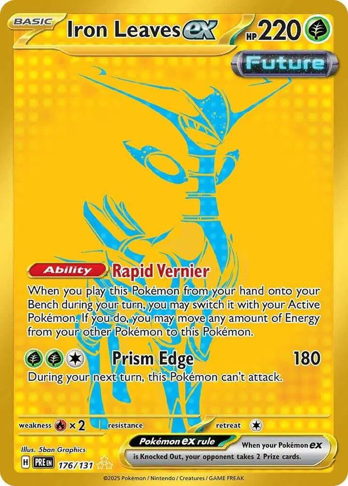 Iron Leaves ex - 176/131 - Prismatic Evolutions