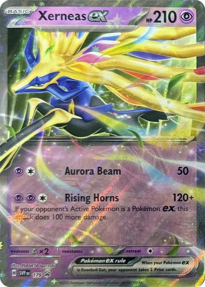 Xerneas ex - 179 - Scarlet & Violet Promo