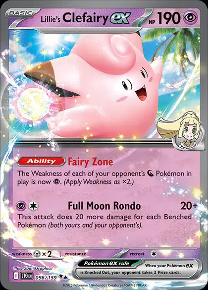 Lillie's Clefairy ex - 056/159 - Journey Together