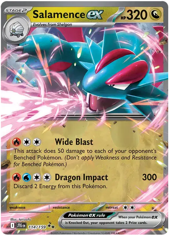 Salamence ex - 114/159 - Journey Together