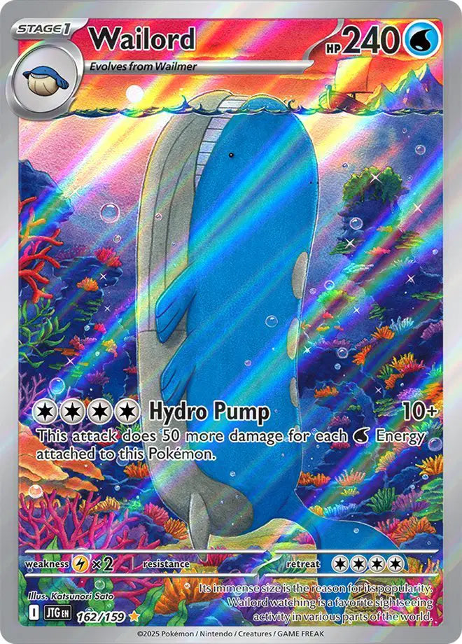 Wailord - 162/159 - Journey Together