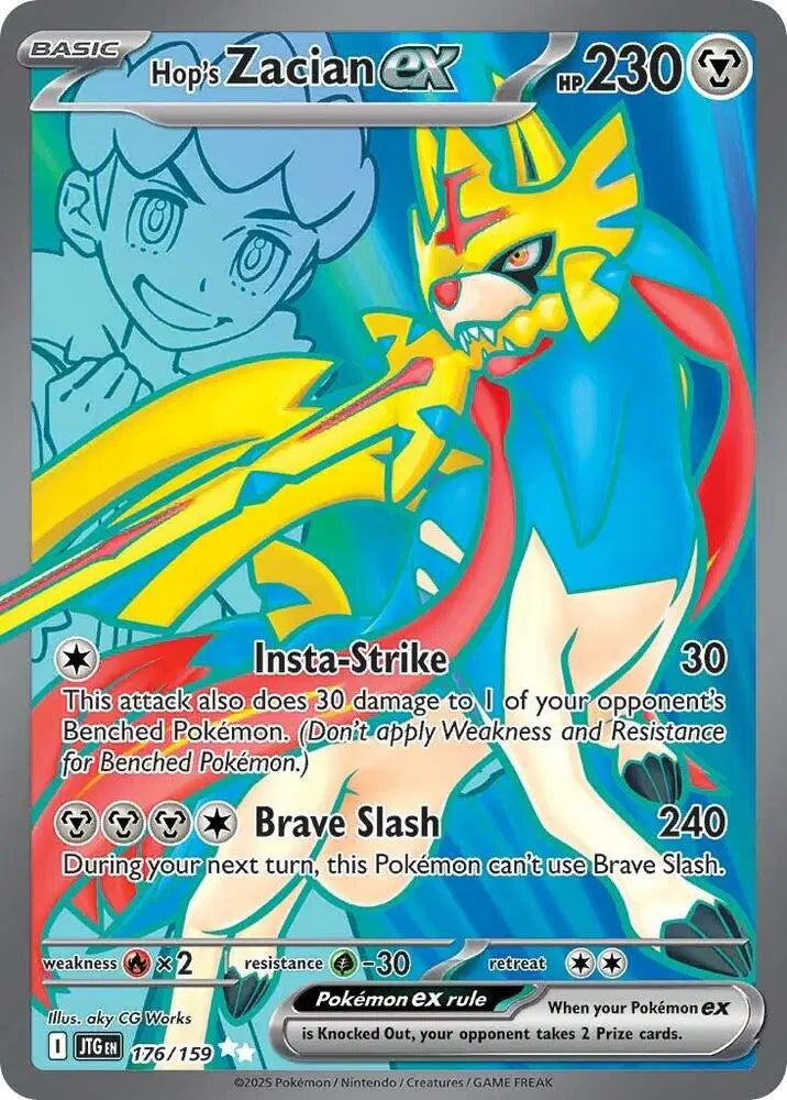 Hop's Zacian ex - 176/159 - Journey Together