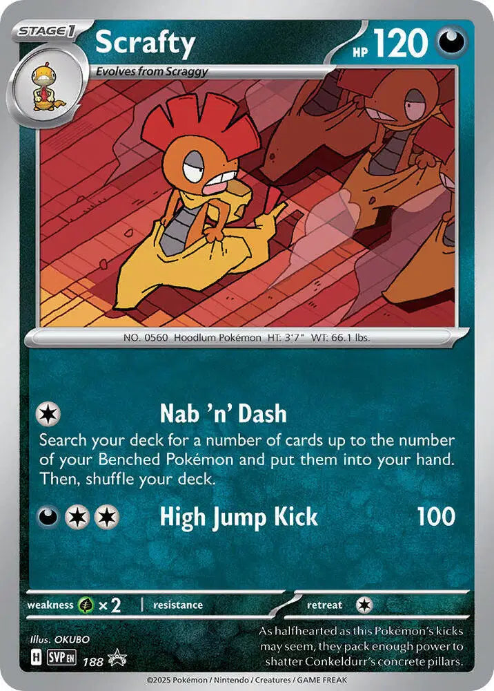 Scrafty - 188 - Scarlet & Violet Promo