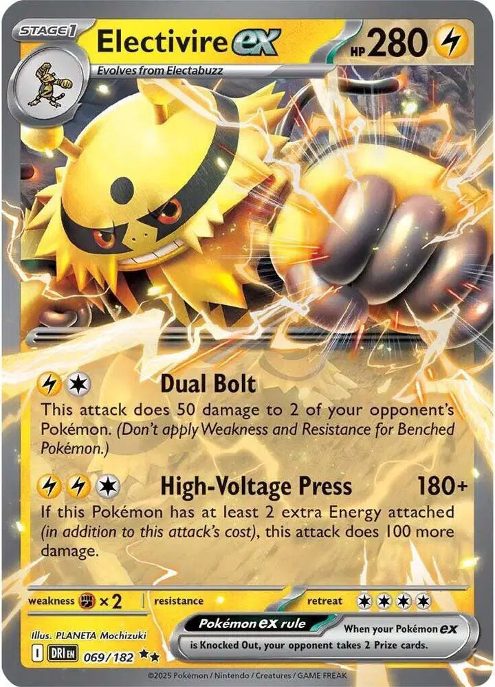 Electivire ex - 069/182 - Destined Rivals