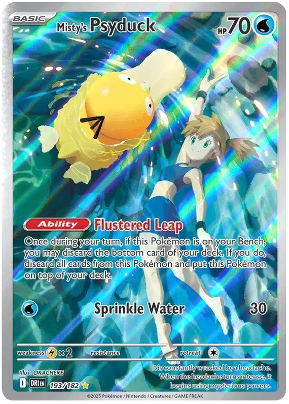 Misty's Psyduck - 193/182 - Destined Rivals