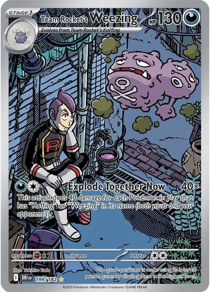 Team Rocket's Weezing - 199/182 - Destined Rivals