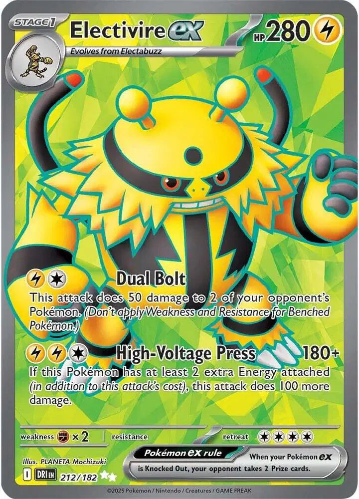 Electivire ex - 212/182 - Destined Rivals