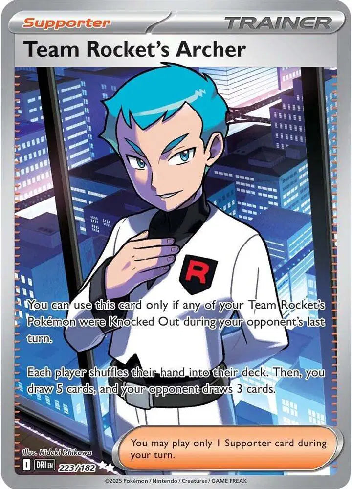 Team Rocket's Archer - 223/182 - Destined Rivals