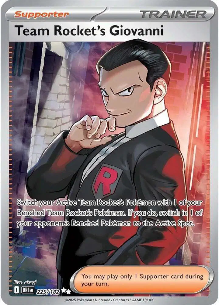 Team Rocket's Giovanni - 225/182 - Destined Rivals