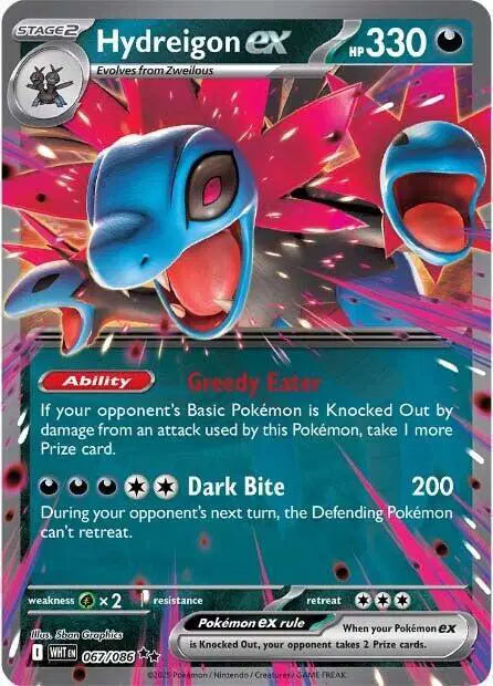 Hydreigon ex - 067/086 - White Flare