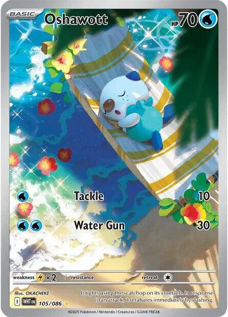 Oshawott - 105/086 - White Flare