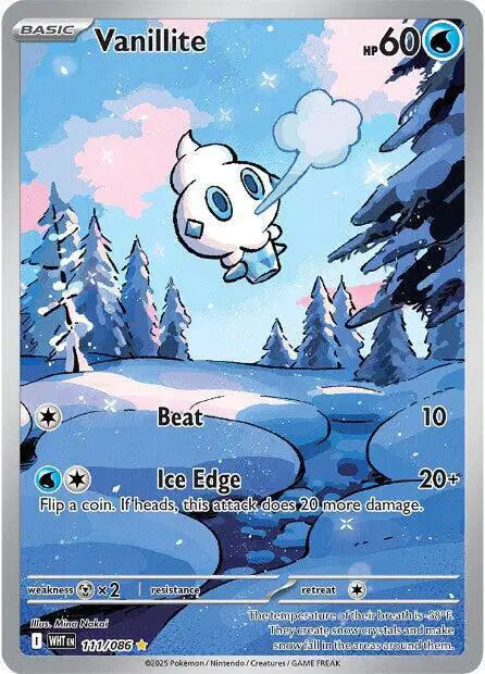 Vanillite - 111/086 - White Flare