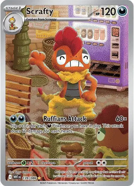 Scrafty - 139/086 - White Flare