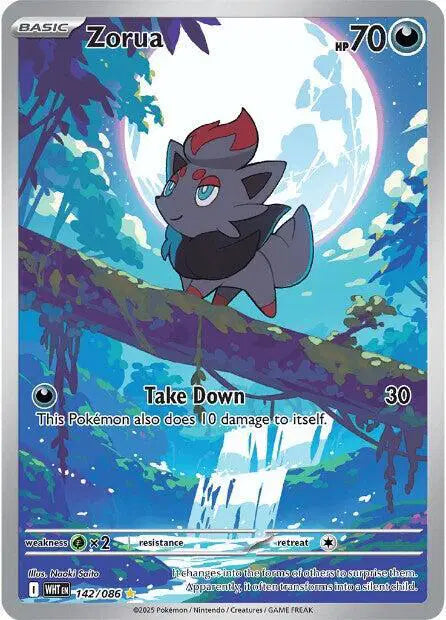 Zorua - 142/086 - White Flare