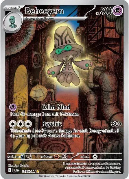 Beheeyem - 121/086 - Black Bolt