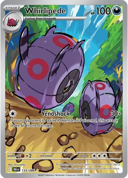 Whirlipede - 133/086 - Black Bolt