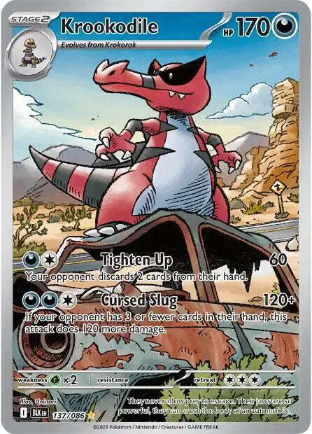 Krookodile - 137/086 - Black Bolt