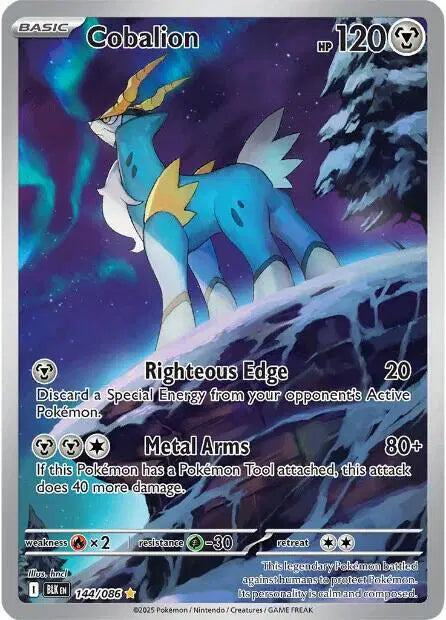 Cobalion - 144/086 - Black Bolt