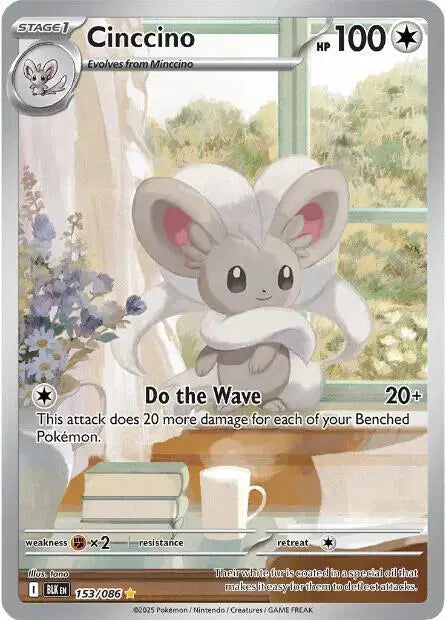 Cinccino - 153/086 - Black Bolt