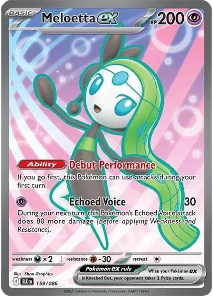 Meloetta ex - 159/086 - Black Bolt