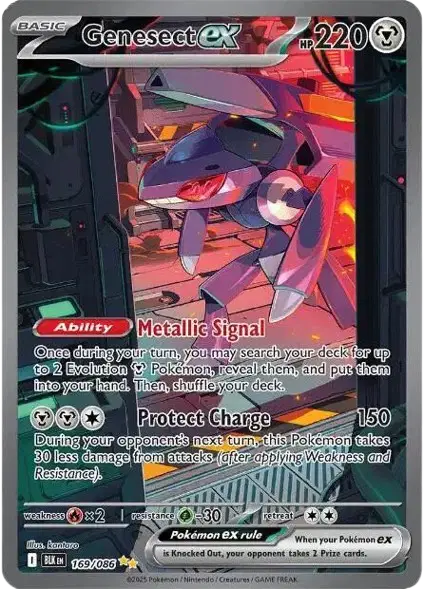 Genesect ex - 169/086 - Black Bolt