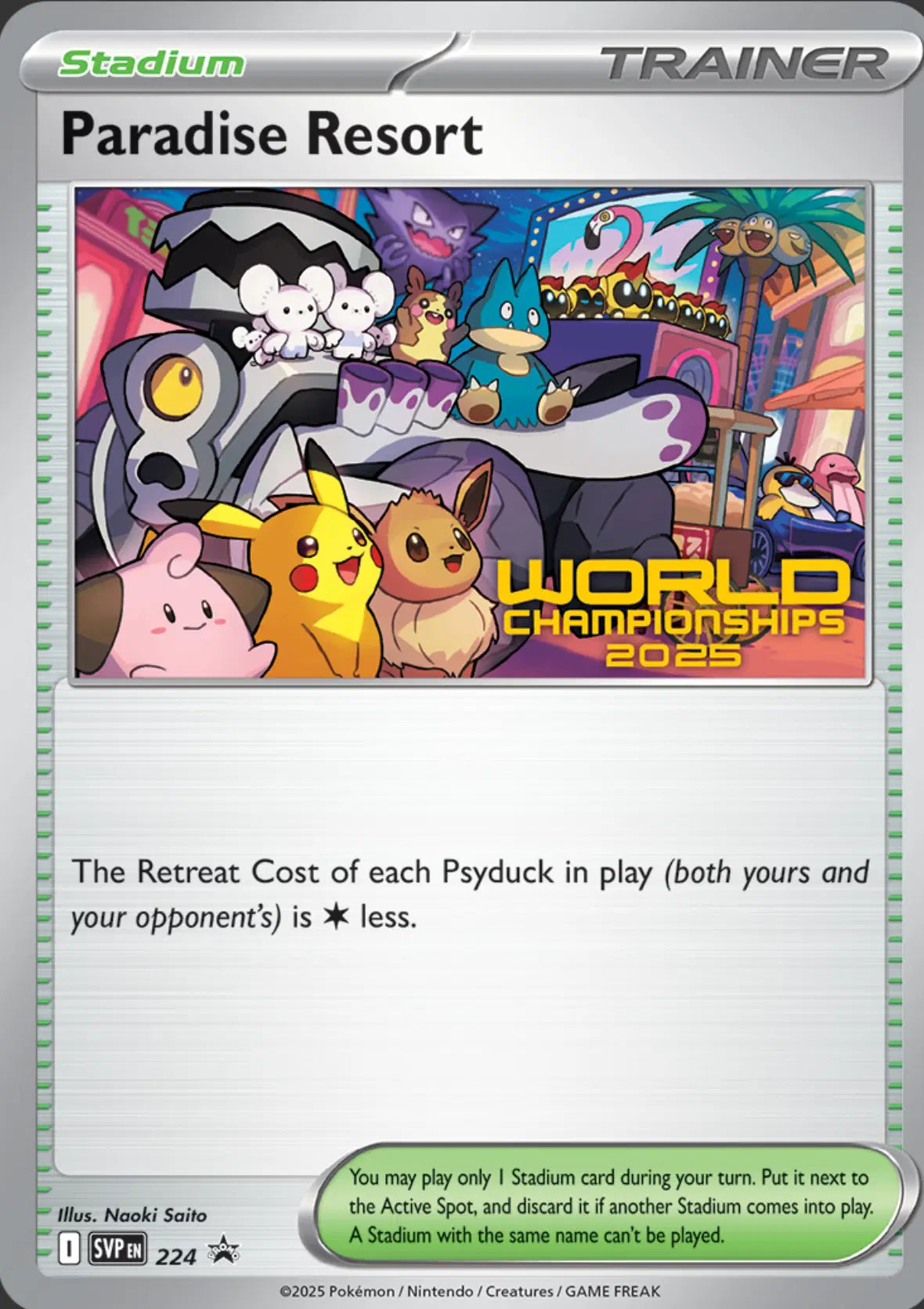 Paradise Resort - 224 - World Championships 2025 - Staff - Scarlet & Violet Promo