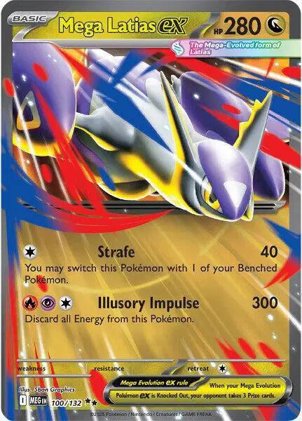 Mega Latias ex - 100/132 - Mega Evolution