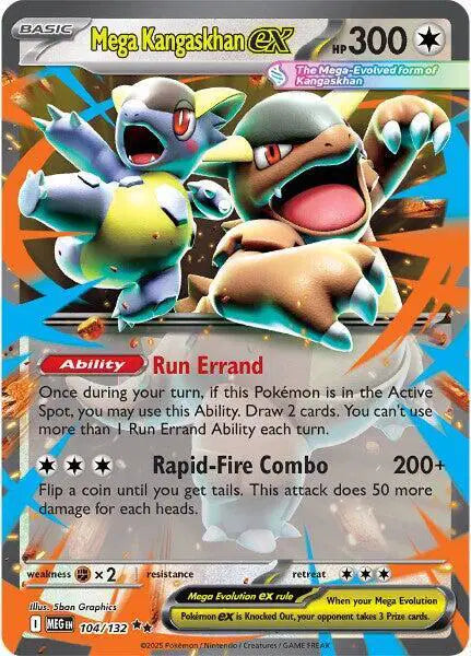 Mega Kangaskhan ex - 104/132 - Mega Evolution