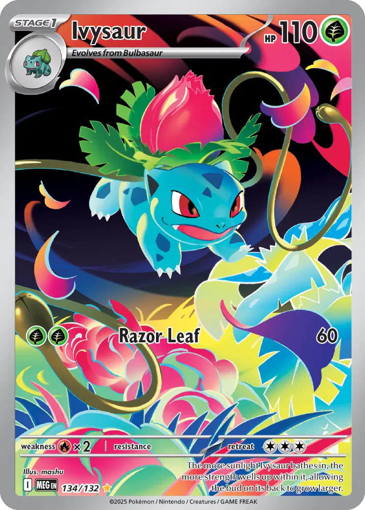 Ivysaur - 134/132 - Mega Evolution
