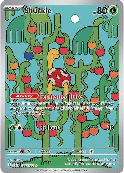 Shuckle- 136/132 - Mega Evolution