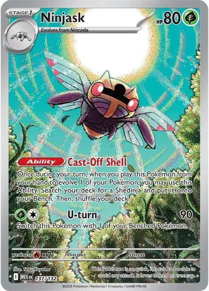 Ninjask - 137/132 - Mega Evolution