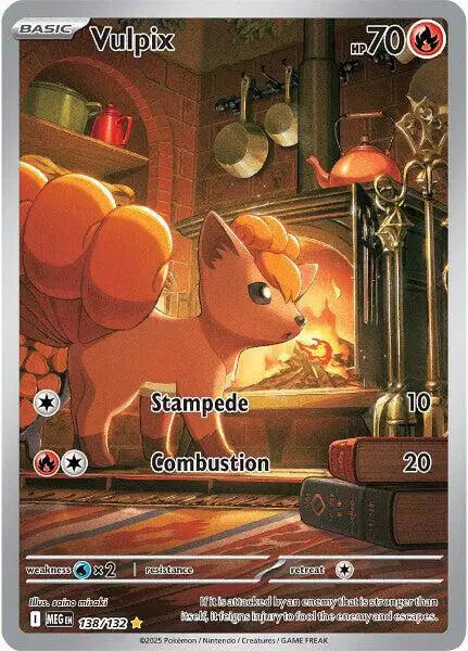 Vulpix - 138/132 - Mega Evolution
