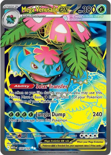 Mega Venusaur ex - 155/132 - Mega Evolution