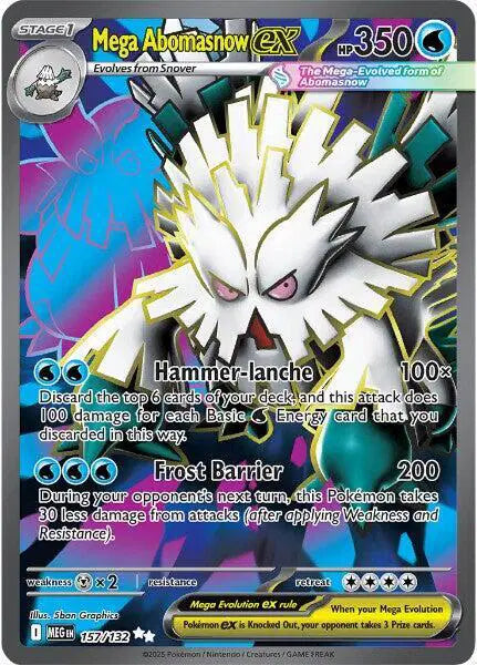 Mega Abomasnow ex - 157/132 - Mega Evolution